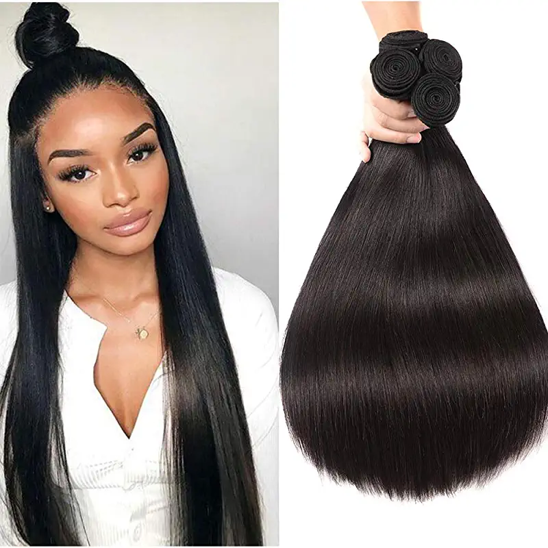 Thumbnail: Bundles High Quality High Discount Brazilian Hair Bundles 100% Human