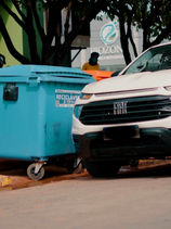 Segurança Pública reforça fiscalização sobre estacionamento em áreas de recuo de contentores