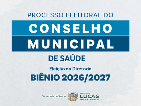 Conselho Municipal de Saúde realiza eleição para escolha de presidente