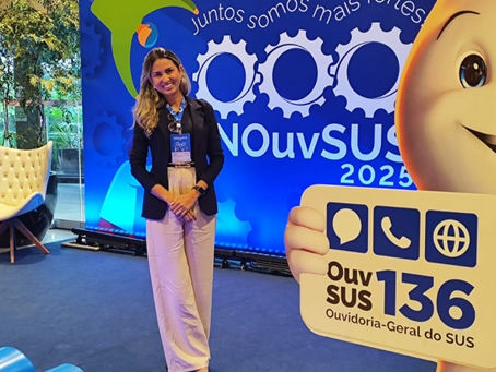 Lucas do Rio Verde participa do Encontro Nacional da Ouvidoria-geral do SUS 2025