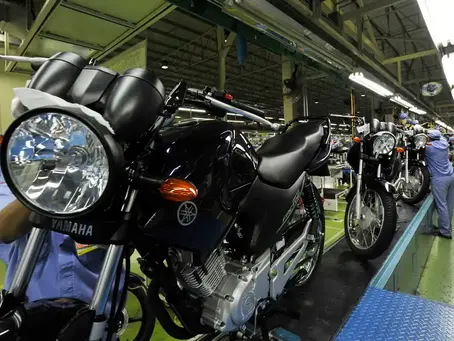Produção de motos cresce 3,4% e tem melhor resultado em 13 anos