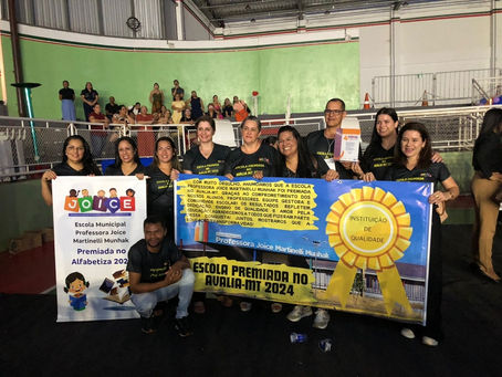 Escolas de Lucas do Rio Verde recebem premiação do 4º Alfabetiza MT