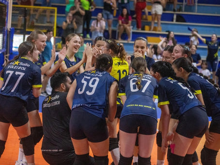 Voleibol de Lucas do Rio Verde garante vaga na fase regional dos Jogos Escolares Mato-grossenses