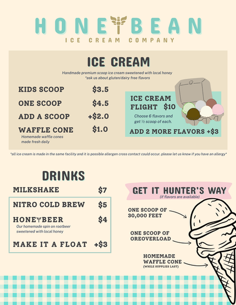 HONEBEAN MENUS.png