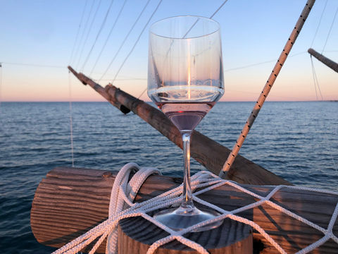 wine tasting at trabocco