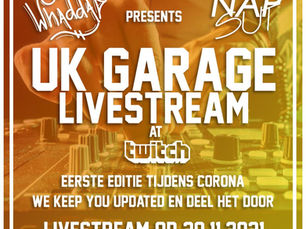 OiWhaddap 1ste livestream UK garage.