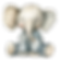 Bügelbild - Elefant