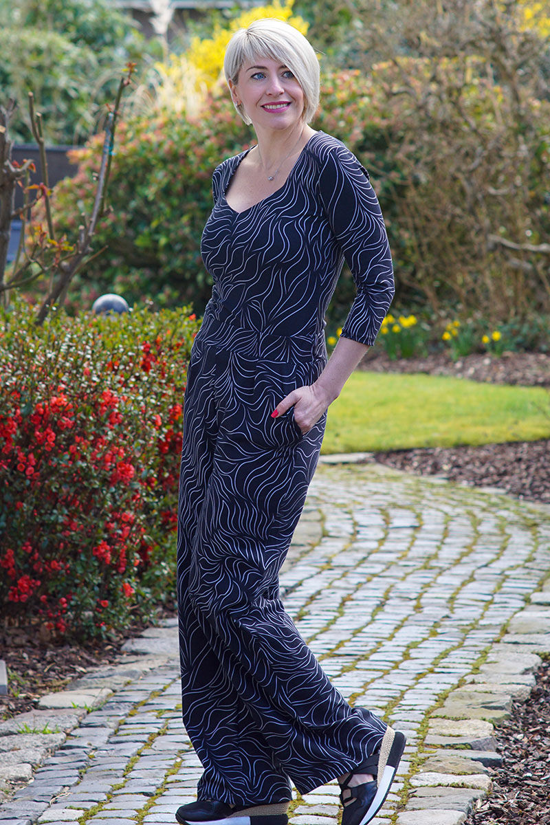 Miniature : Bio Jersey - MagicHarmony - black elegance - Astrokatze