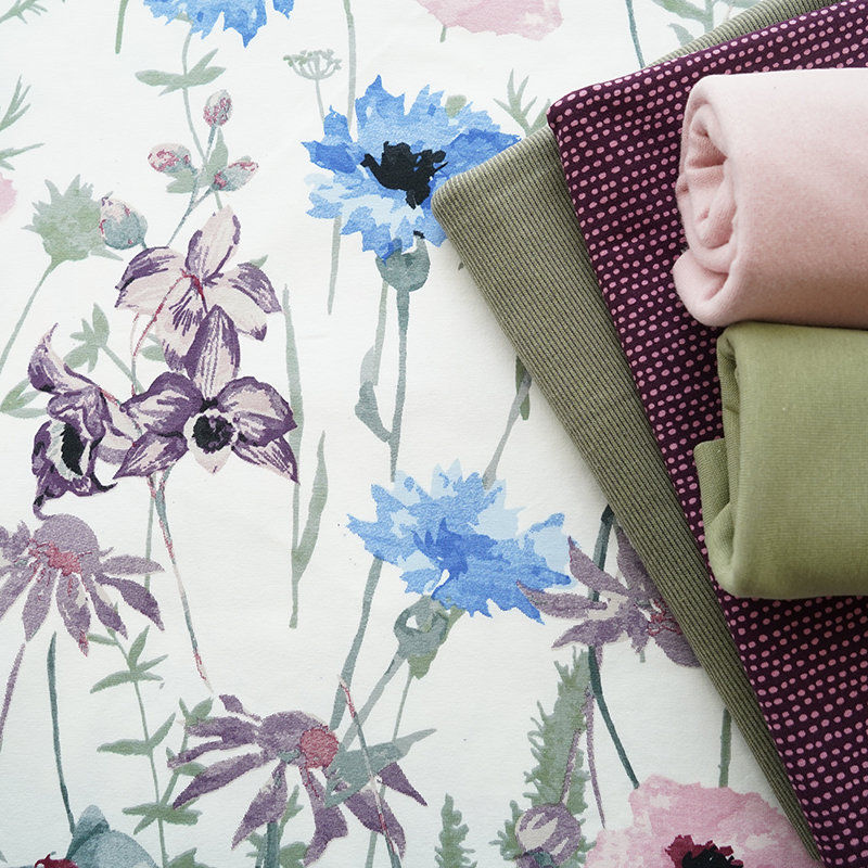 Miniature : Bio Jersey - Sommerwiese - Stoffonkel