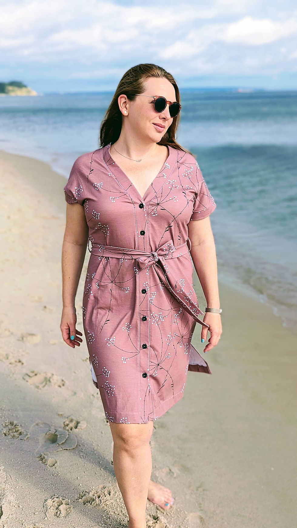 Thumbnail: Schnittmuster Jerseykleid Mirella Gr. 32-52 - Moeve.Design
