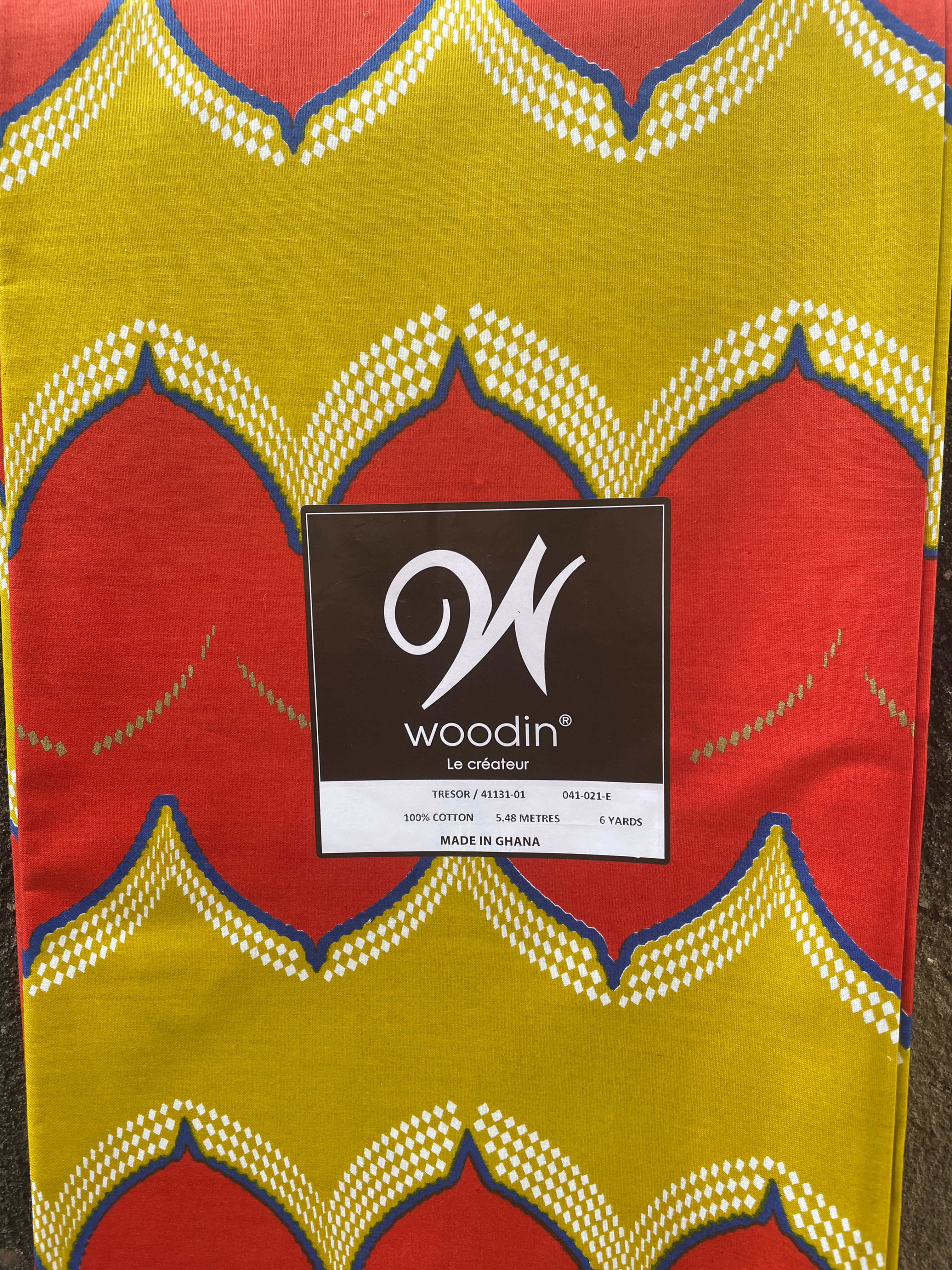 Tresor de Woodin - rot/gelb
