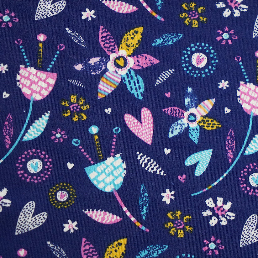 Thumbnail: Bio Jersey - Amazing blau - Stoffonkel