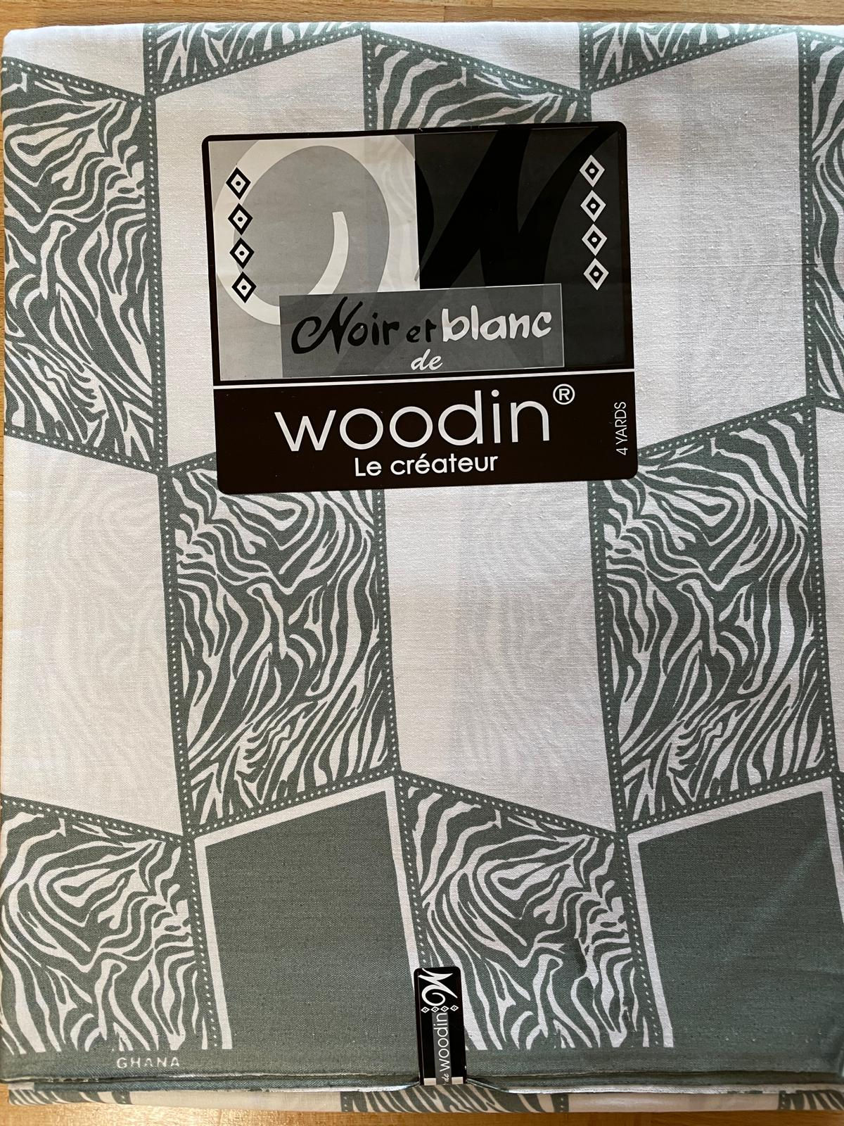 Noir et Blanc de Woodin - schwarz/weiss/grau (animal print)