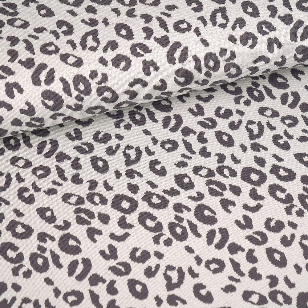 Bio-Jacquard Leo grau - Stoffonkel