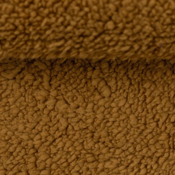 Miniaturbild: Doubleface Fleece/Plüsch "Tamme" senf