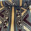 Miniature : Bogolan de Woodin - dunkelgrau/hellgelb/bordeaux - CANVAS