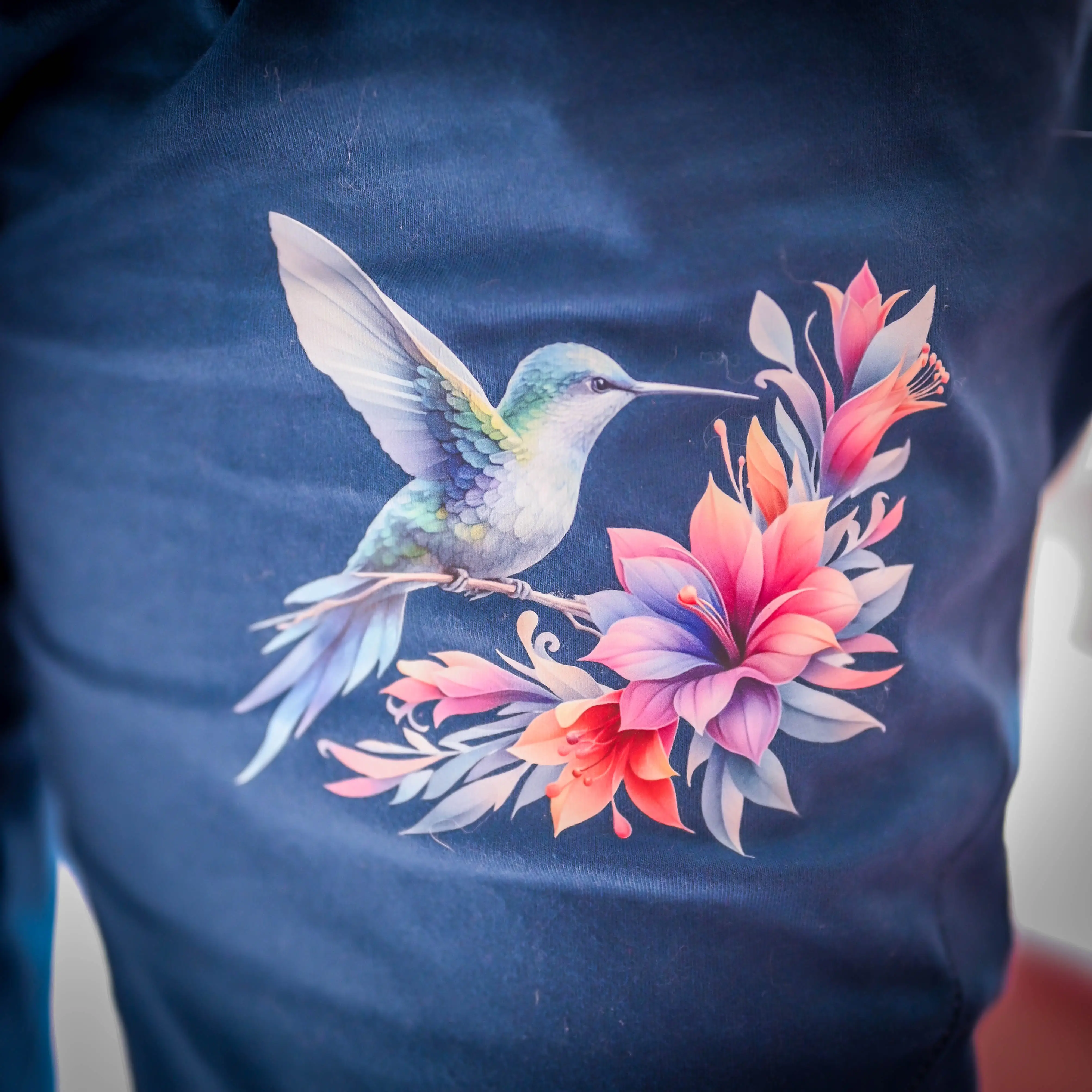 Thumbnail: Bügelbild - Kolibri
