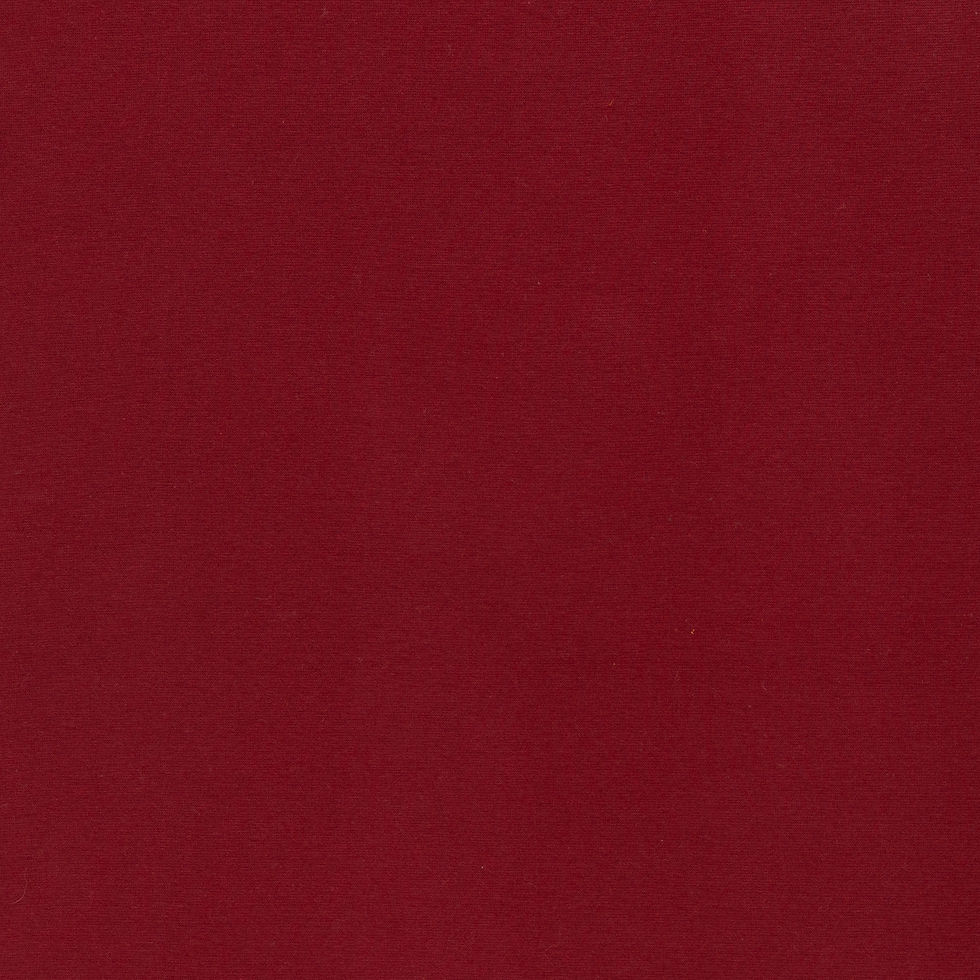 Miniature : Bündchenstoff Heike smaragd - burgundy - Swafing