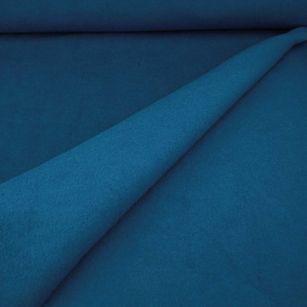 Miniature : Bio Baumwollfleece - water by night - Stoffonkel