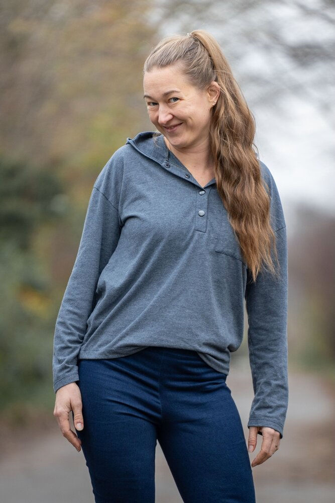 Miniature : Schnittmuster Sweatshirt Loen Gr. 32 - 52 - Moeve.Design