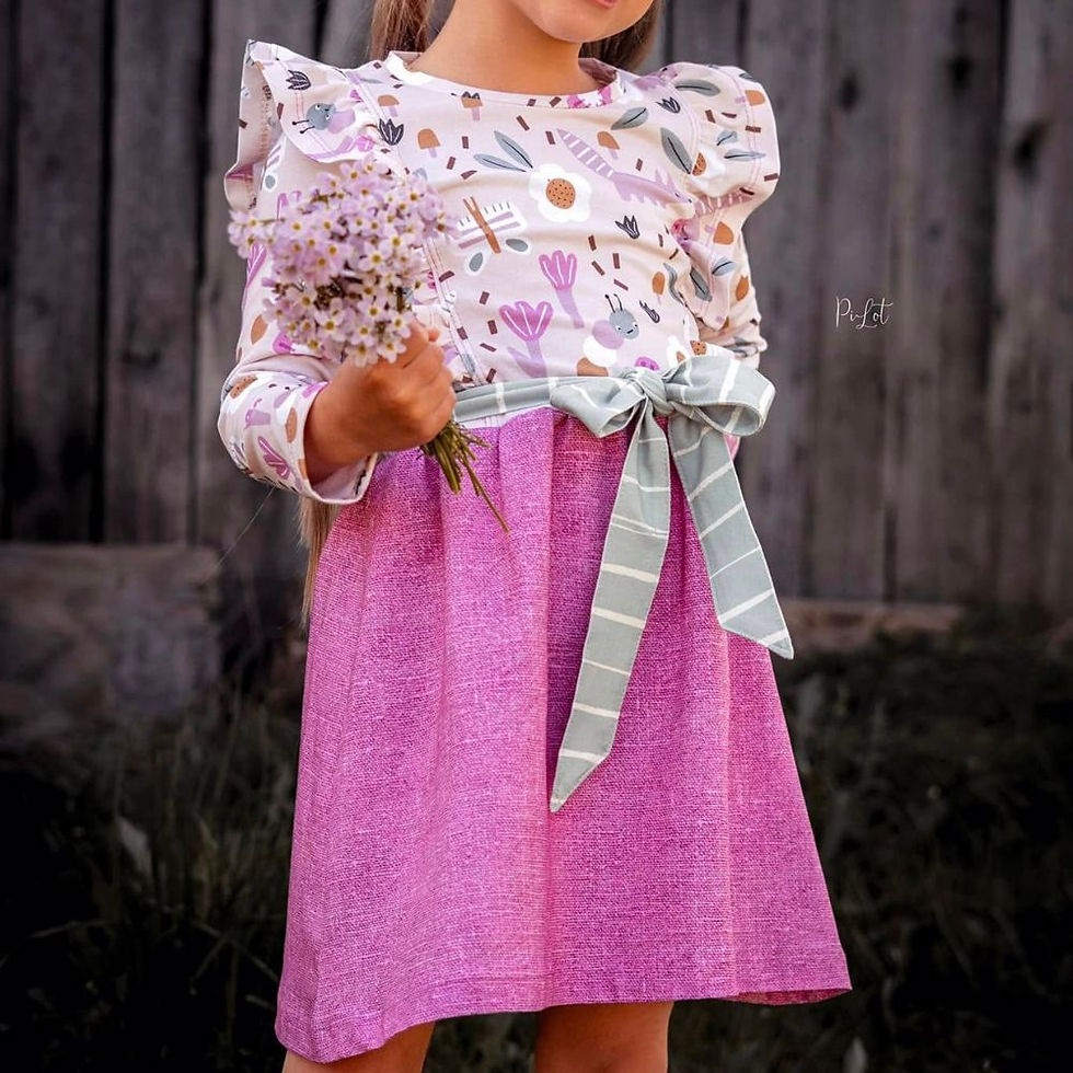 Miniaturbild: Schnittmuster Kleid Solène Gr. 86 - 164 - Moeve.Design