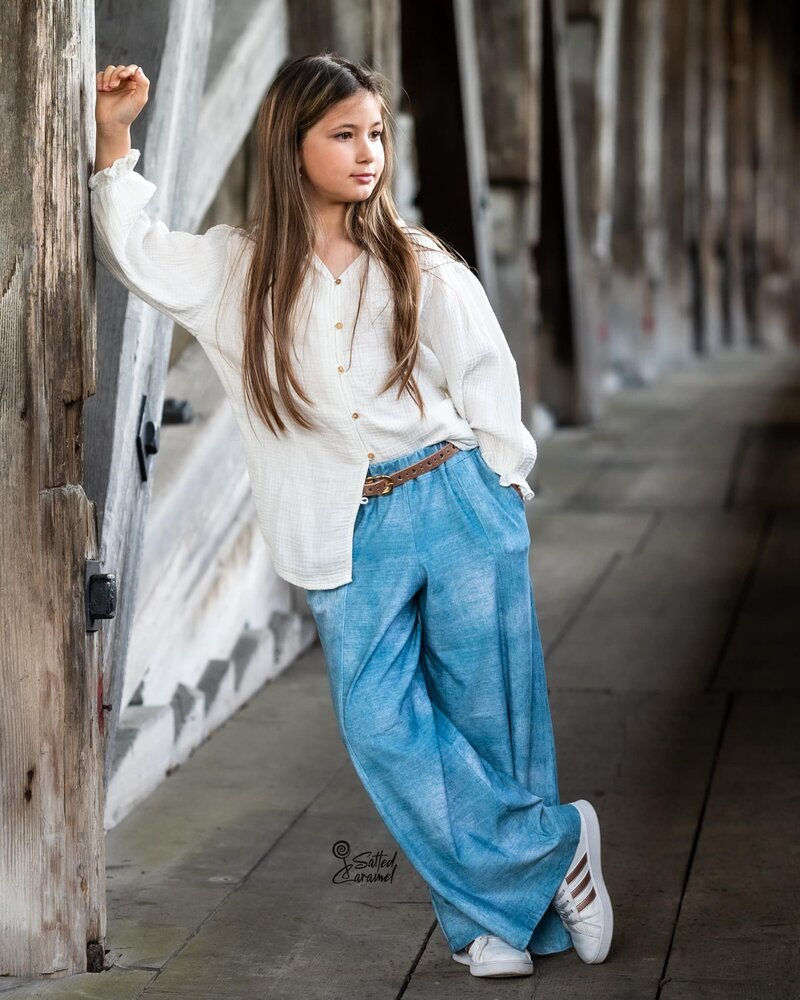 Miniature : Schnittmuster Hose Malea (kurz, Culotte, Palazzo) Gr.86-167- Moeve.Design