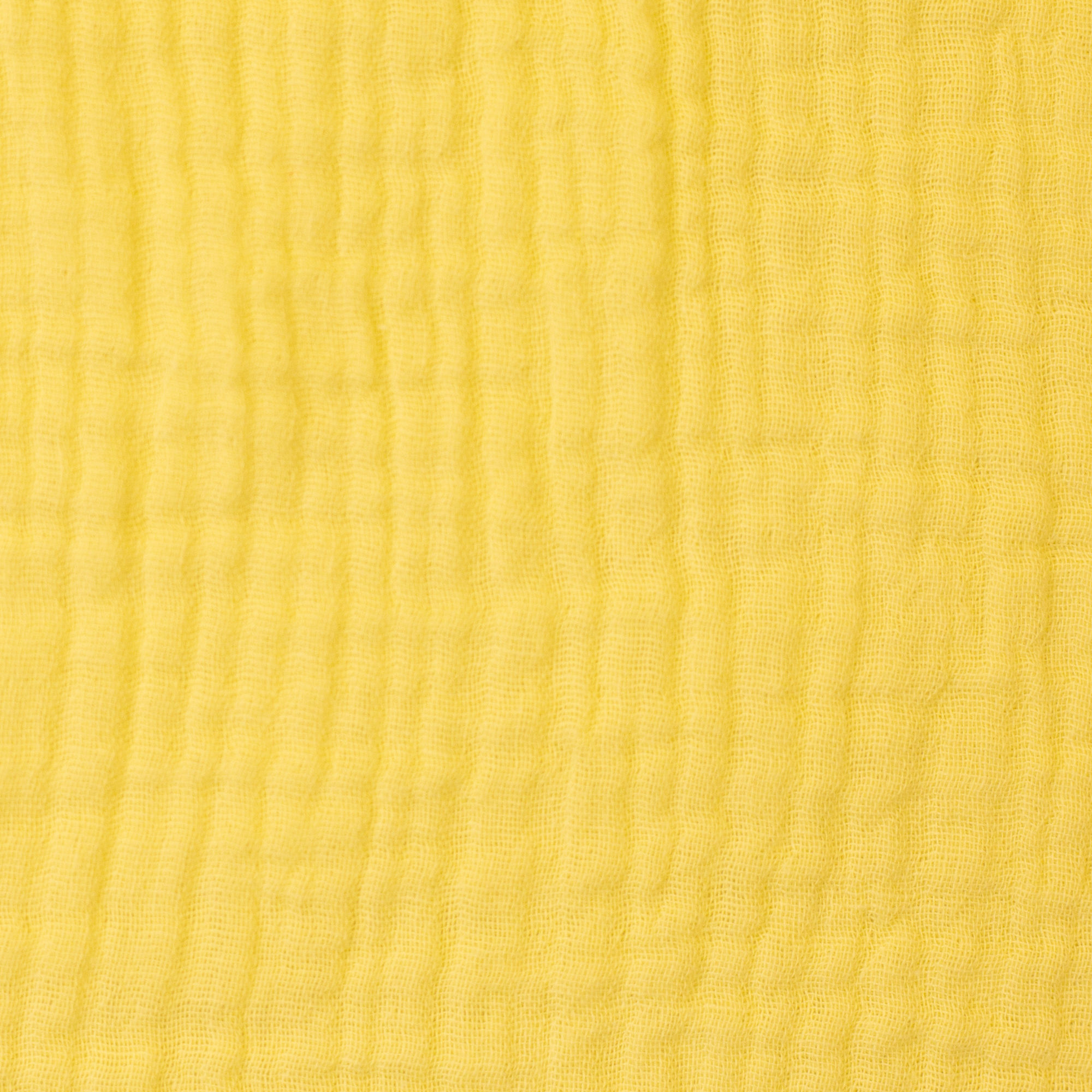 Musselin - hellgelb - Double Gauze