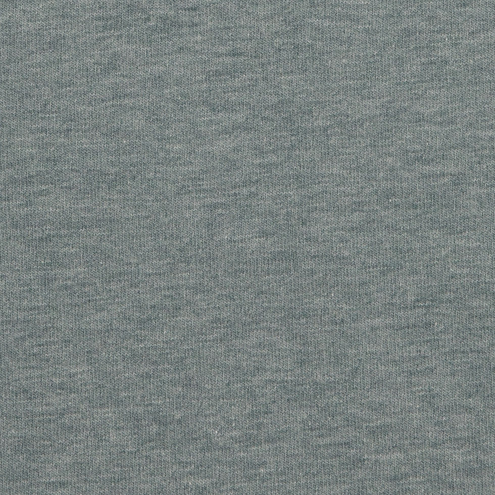 Miniature : French Terry Maike melange - mint - Swafing (1263)