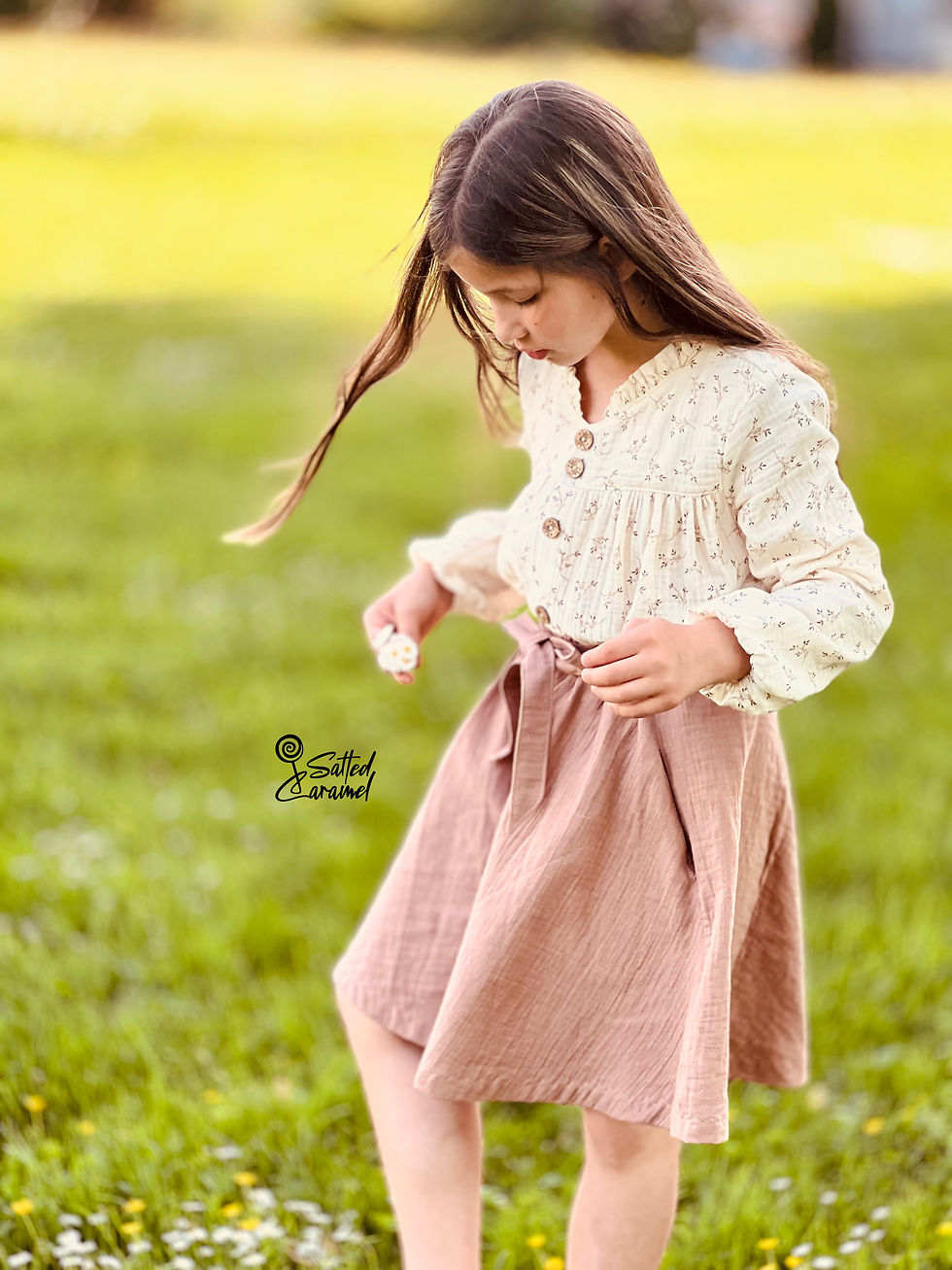 Thumbnail: Bio Baumwoll Musselin - cafe au lait - Stoffonkel