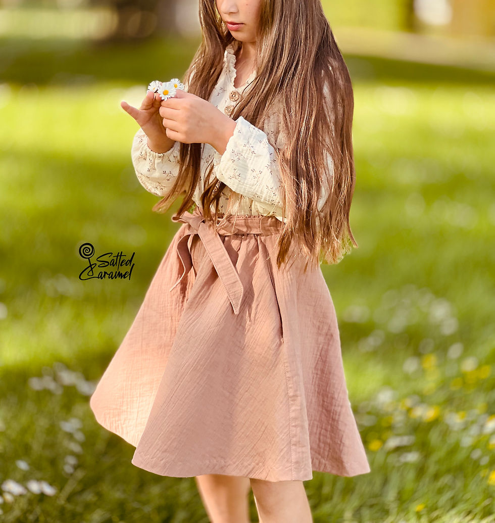 Thumbnail: Bio Baumwoll Musselin - cafe au lait - Stoffonkel