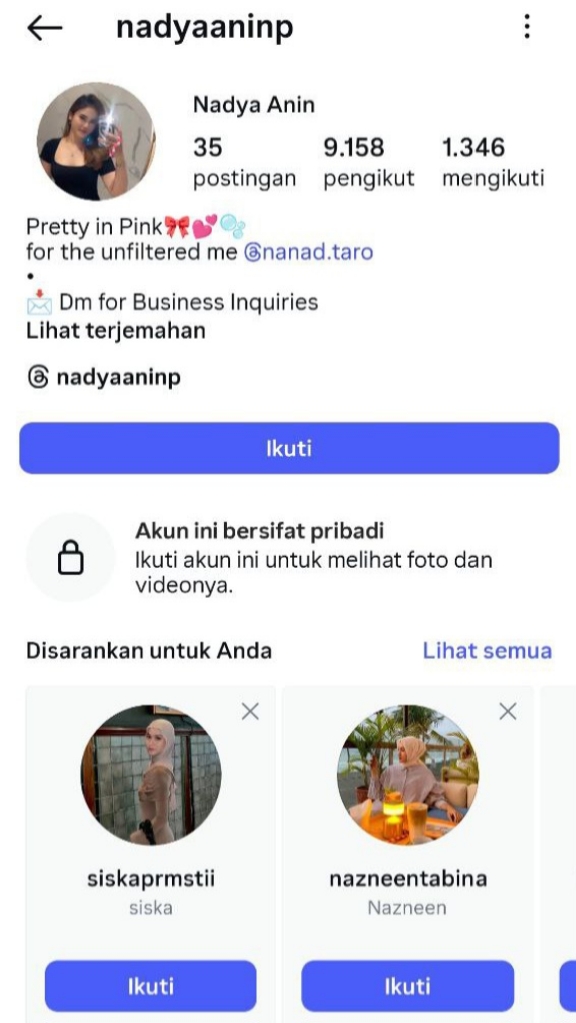 Nadya Anin VCS