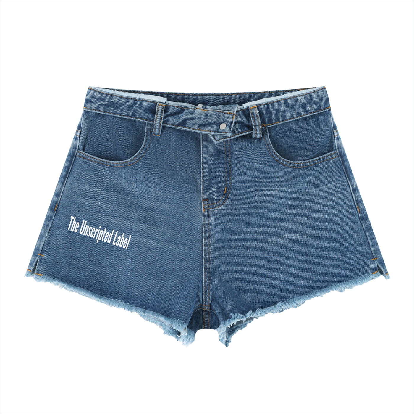 Women’s Vintage Wash High Rise Denim Shorts