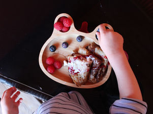 Nyttig Bananpannkaka - Med havregryn & cashewnötter