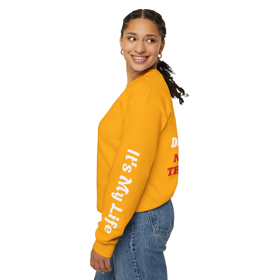 Thumbnail: Inspirational Manifest It Crewneck Sweatshirt - Unisex Heavy Blend™