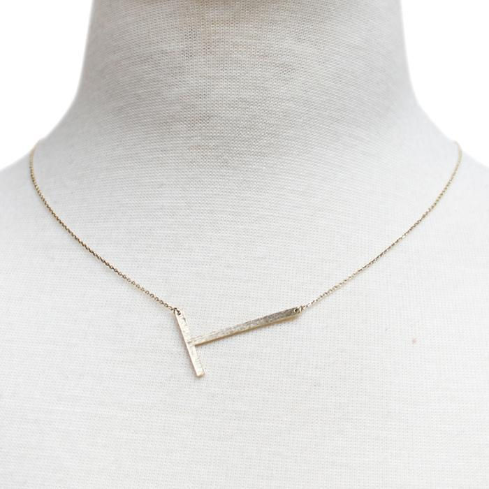 Thumbnail: Monogram Collection Initial Necklace