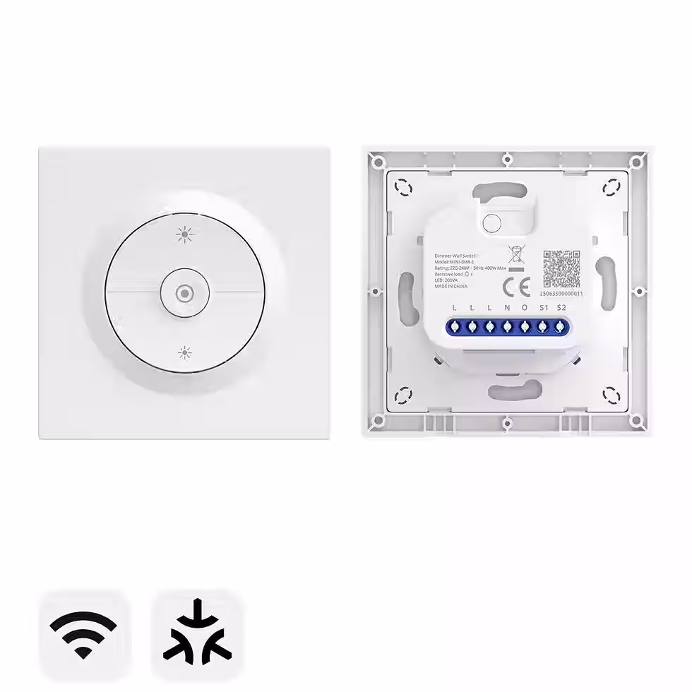 Thumbnail: SONOFF MINI-DIM-E Matter over Wi-Fi Dimmer Wall Switch