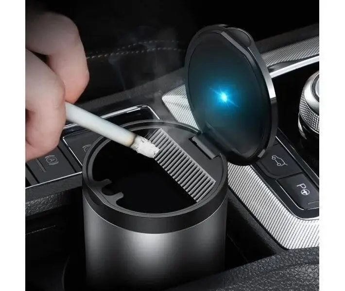 Thumbnail: CRYHG01-01	Baseus  Premium Car Ashtray Black