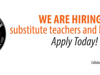 We Are Hiring!