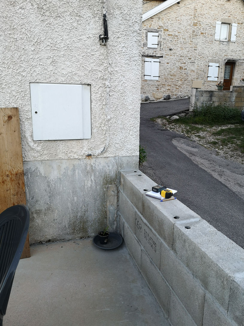 Isolation extérieure de murs pour une maison en Isère