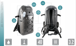 40L WATERPROOF FLY FISHING / RAFTING BACKPACK
