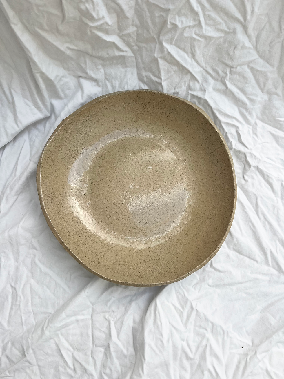 Thumbnail: Large Brown Speckle Bowl
