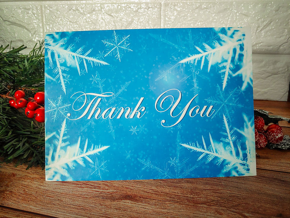 Happy Holidays - Thank You | 8 Boxed Greeting Cards