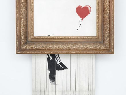 LA BAMBINA COL PALLONCINO DI BANKSY TORNA ALL'ASTA