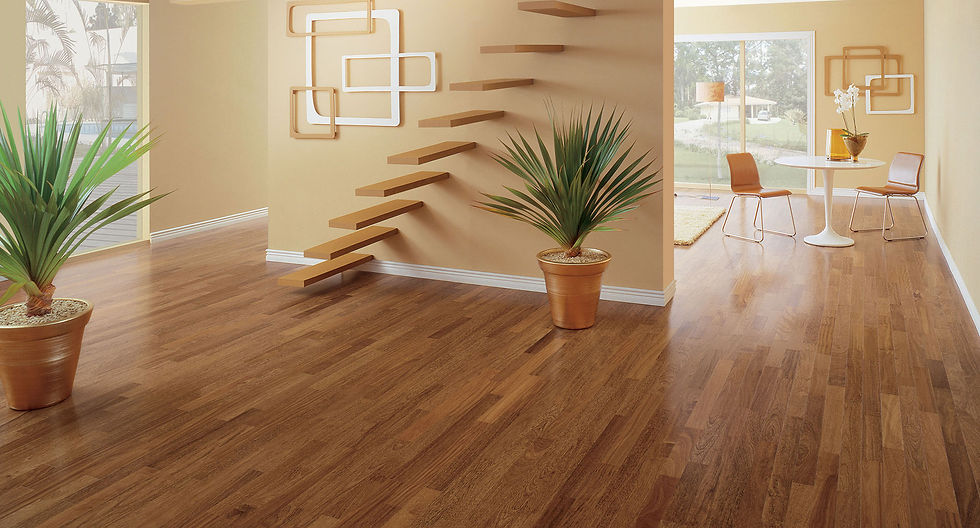 hardwood flooring- sierra baseboard
