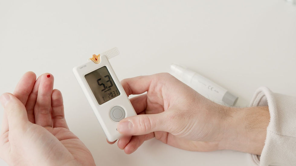 Influence of Insulin and Glucogon on Blood Glucose Level