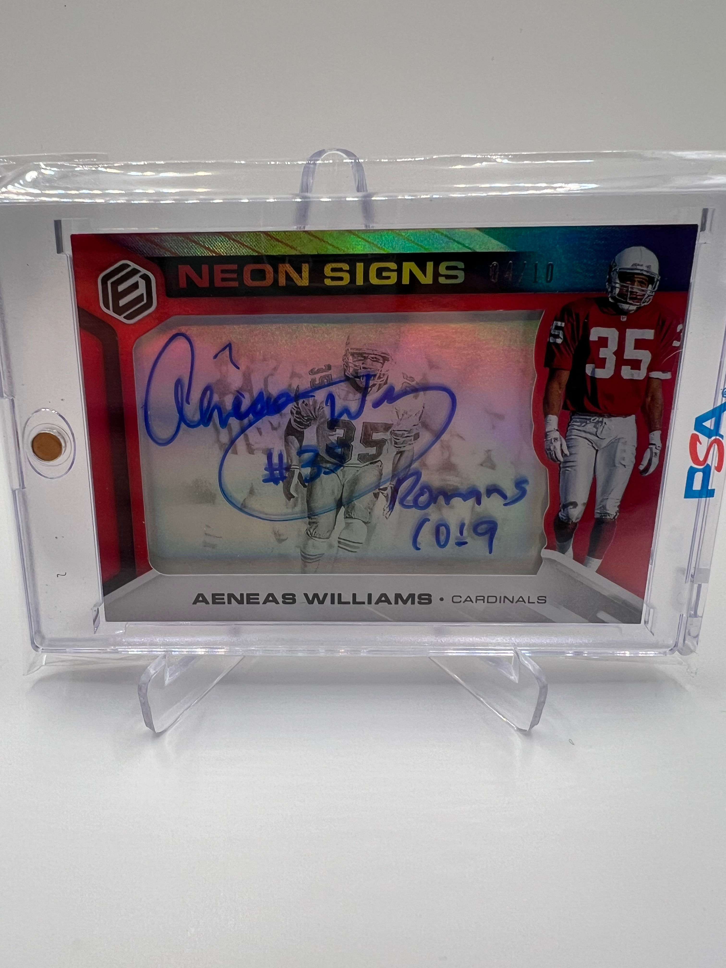 2019 Elements Neon Sign Aeneas Williams 4/10