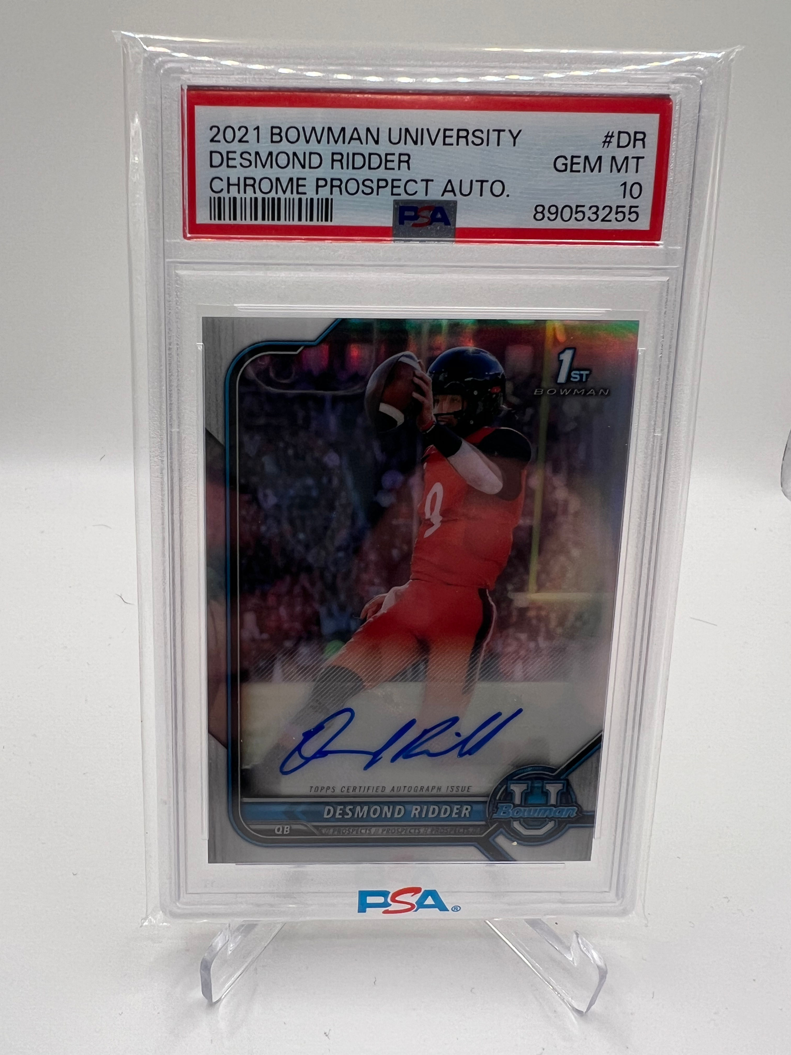 2021 Bowman Chrome Desmond Ritter Auto Refractor
