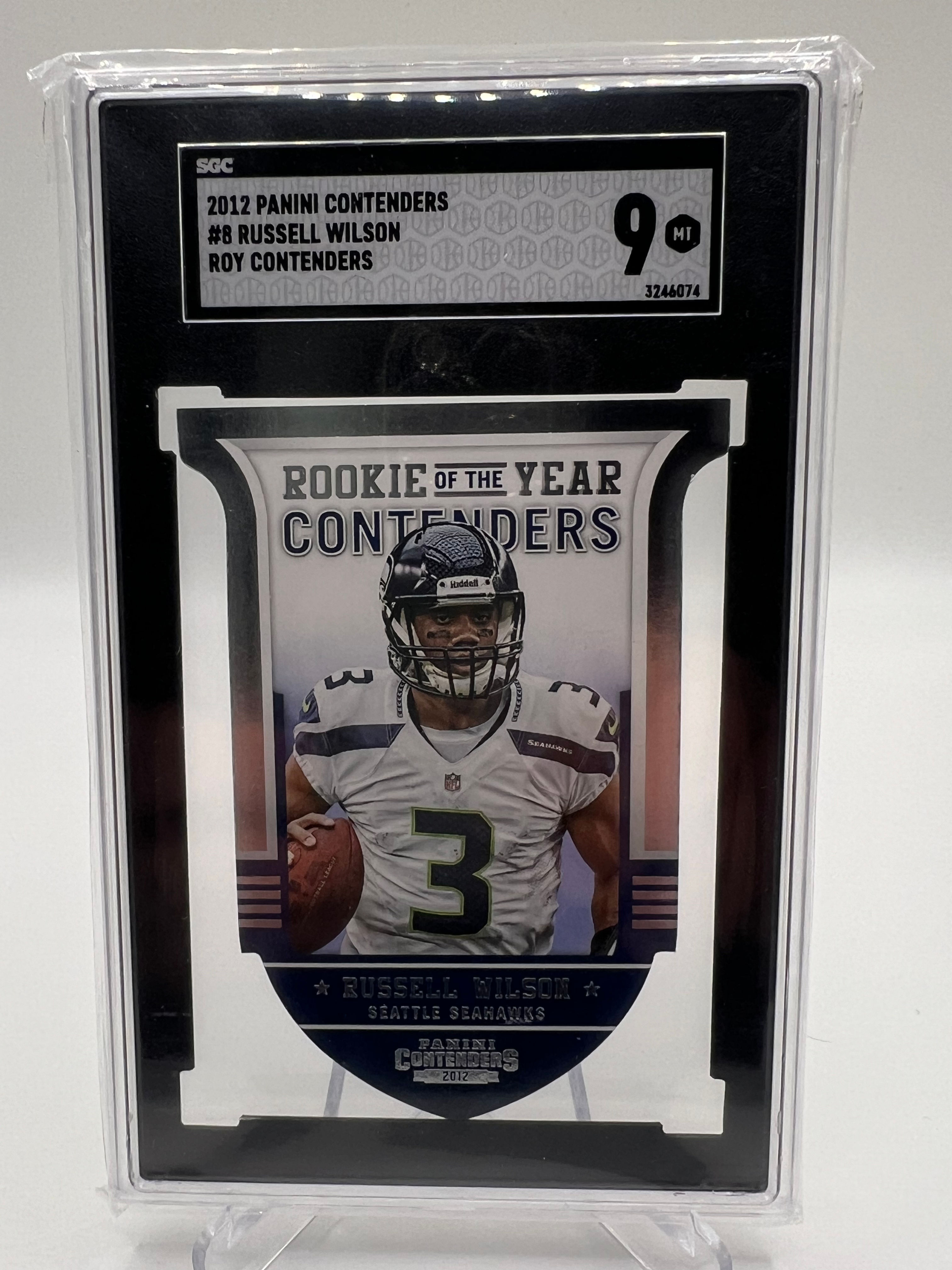 2012 Contenders Russell Wilson Rookie Insert