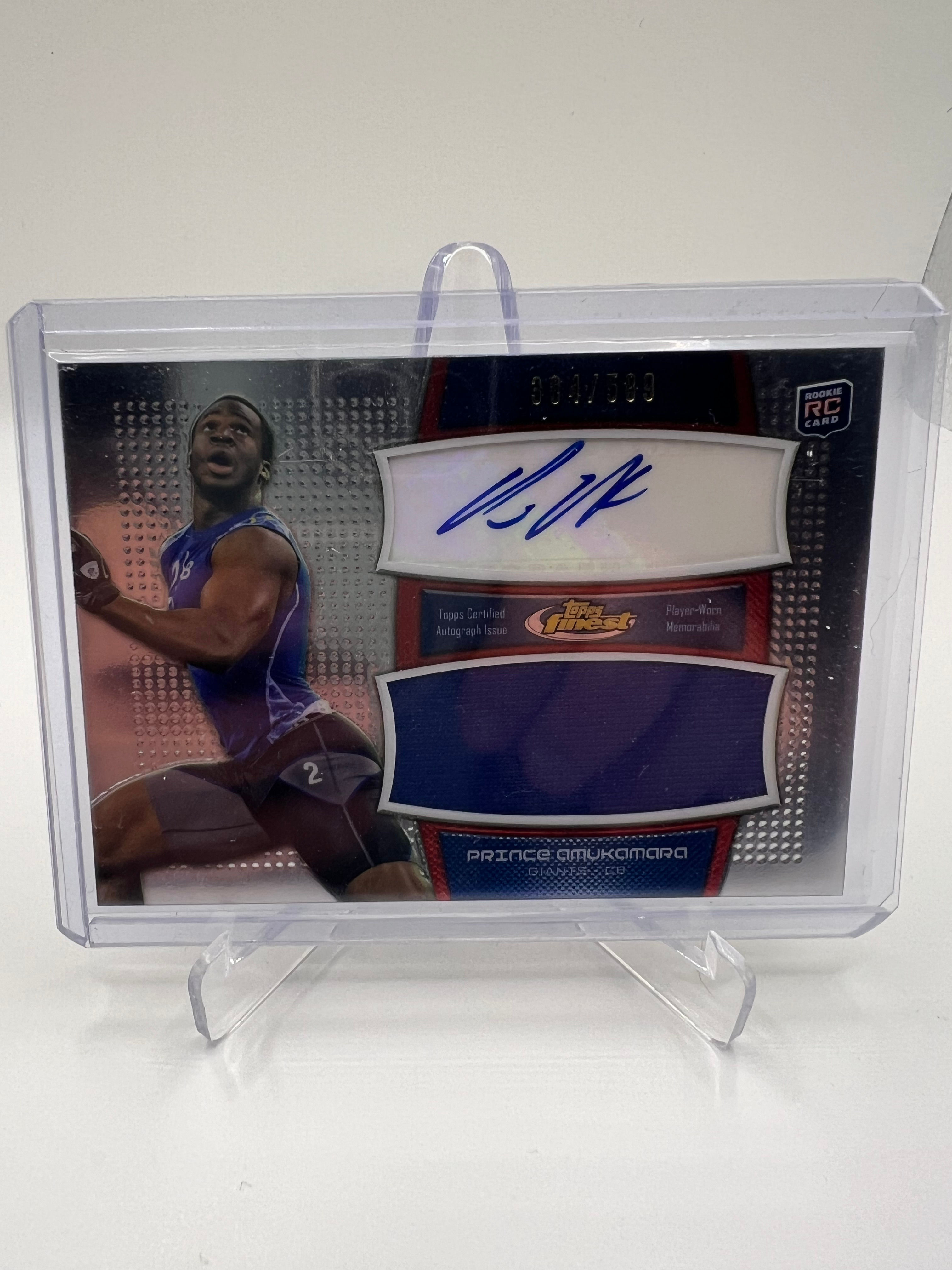 2011 Topps Prince Amukamara RPA 384/589