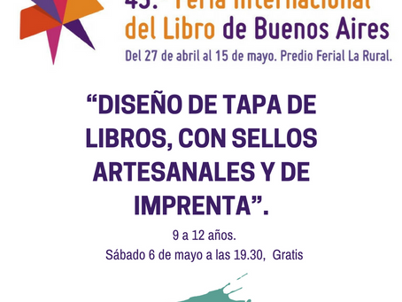 Arte Andarín en la Feria Internacional del Libro en Buenos Aires